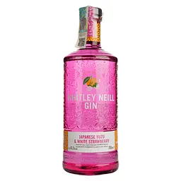 Джин Whitley Neill Japanese Yuzu & White Strawberry 41.3% 0.7 л - мініатюра 2