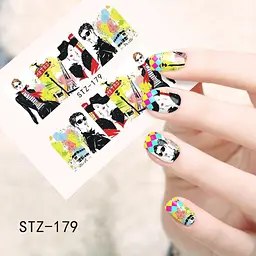 Наклейки для нігтів STZ-179