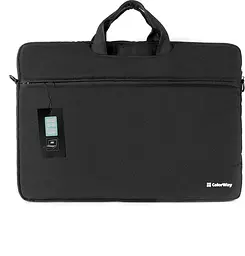 Сумка для ноутбука ColorWay 17.3" Casual Black (CW-LBC173-BK) - мініатюра 1