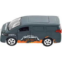 Машинка TechnoDrive серії Шеврони Героїв TOYOTA ALPHARD "INVISIBLE INTERCEPTOR" - мініатюра 2
