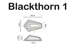 Намет одномісний Highlander Blackthorn 1 Hunter Green (TEN131-HG) - мініатюра 8