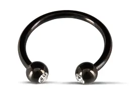 Ерекційне кільце Rebel Glans Ring чорний - мініатюра 4