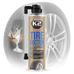Герметик вулканізатор шин K2 TIRE DOCTOR 400 мл (B310)