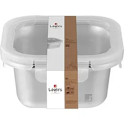 Контейнер для зберігання Bergner Go Lovers 640 мл (BG-36313-GY) - мініатюра 2