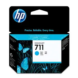 Картридж HP DJ No.711 DesignJet 120/520 3-Pack Cyan (CZ134A)
