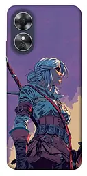 TPU чохол Demsky The witcher ciri для Oppo A17