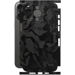 Захисна плівка StatusSKIN для Apple iPhone 15 Pro Max Корпус Вініл Камуфляж чорний