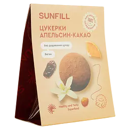 Цукерки Sunfill Апельсин-какао 73 г                                                                               - мініатюра 2