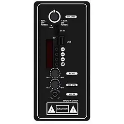 Портативна колонка XPRO GZ-9908 валіза 10Вт USB SD FM радіо Bluetooth 1 мікрофон ДУ (MER-15673) - мініатюра 4