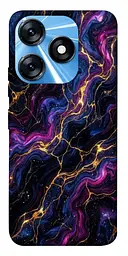 TPU чохол Demsky Purple space marble для TECNO Spark 10 Pro