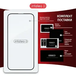 Скло захисне Intaleo Full Glue Xiaomi Redmi 13C Black (1283126583230) - мініатюра 8