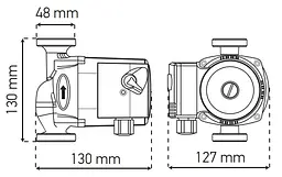 Насос циркуляційний відцентровий Koer Kp.GRS-25/4-130 KP0250 - мініатюра 3