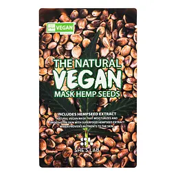 Маска для лица She's Lab The Natural Vegan Семена Конопли, 20 г