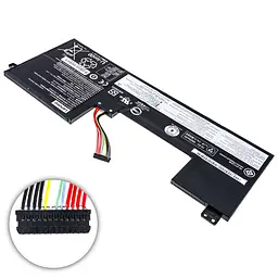 Батарея для ноутбука Lenovo L17C4PG2 (Legion Y730-17ICH) 15.4V 4965 mAh 76Wh Black - мініатюра 2