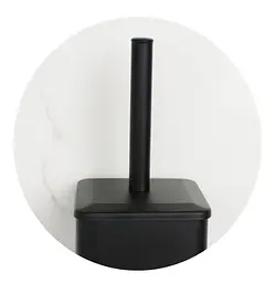 Йоршик для унітазу Yoka Amba black PD.AMBA FB, Чорний матовий - мініатюра 3