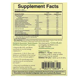 Вітамінно-мінеральні комплекси для Малюків Multi Vitamin SoftChew Gummies - 27 жувальних таб. - мініатюра 2