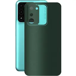 Защитная пленка StatusSKIN для Tecno Spark 8c Корпус Винил Зеленая матовая