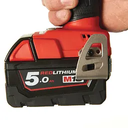 Шуруповерт ударний гідравлічний акумуляторний безщітковий MILWAUKEE, M18 FQID-0X, 50Нм (HDкейс) - мініатюра 7