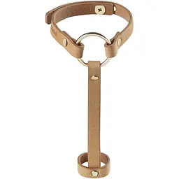 Пара браслетів на зап'ясті і палець Bijoux Indiscrets Maze Hand Bracelet Harness Brown