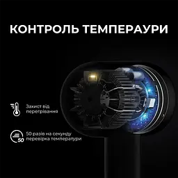 Фен для волосся Jimmy F7 White - мініатюра 4