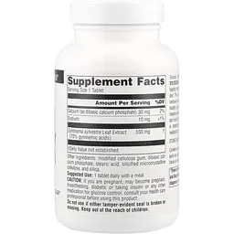 Джімнема Сильвестра Source Naturals 550 мг 120 таблеток - мініатюра 8