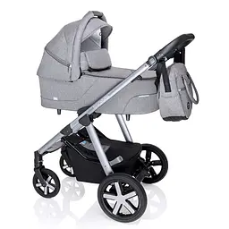 Універсальна коляска 2 в 1 Baby Design Husky NR 2020 07 Gray (202513) - мініатюра 2