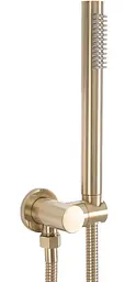 Душова система прихованого монтажу Rea Lungo Miler + Box з термостатом brushed gold REA-P6716, Золотий - мініатюра 4