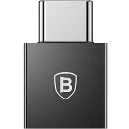 Перехідник адаптер Baseus Exquisite OTG USB to Type-C CATJQ-B01 - мініатюра 3