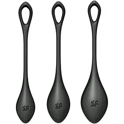 Набір йоні бусин Satisfyer Yoni Power 2 Чорний - мініатюра 3