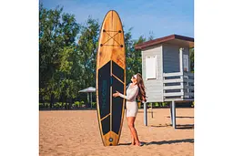 Надувна дошка SUP THUNDER Wood 350 см з веслом - мініатюра 4