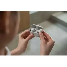 Бездротові навушники Sony WF-1000XM5 сріблясті (WF1000XM5S.CE7) - мініатюра 8