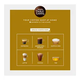 Кава в капсулах NESCAFE Dolce Gusto Espresso Milano 99.2 г (16 шт. по 6.2 г) - мініатюра 7