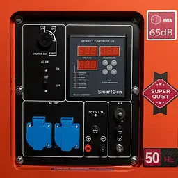 Генератор Синхронний Bison 4.2 кВт BS8500QQ / 4200 Вт / Дизель (41-00410) - мініатюра 2