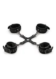 BDSM набір EasyToys (чорний) - мініатюра 3