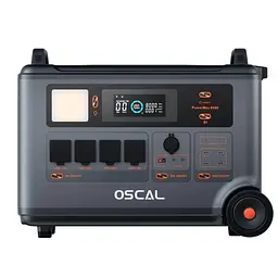 Портативна зарядна станція Oscal PowerMax 6000 LiFePO4, 3600 Вт/ч 6000 Вт (PowerMax 6000) - мініатюра 3