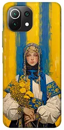 TPU чохол Demsky Ukrainian woman для Xiaomi Mi 11 Lite