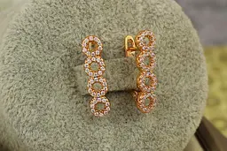 Сережки Xuping Jewelry повітряні кульки 2 см золотисті