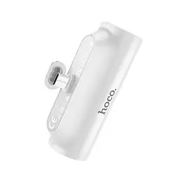Зовнішній акумулятор Hoco 4000mAh DB16 Straight with Micro USB holder - мініатюра 2