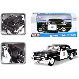 Ігрова автомодель Maisto 1955 Buick Century 1:26 (31295 black) - мініатюра 15