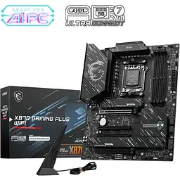 Материнська плата MSI X870 Gaming PLUS WIFI sAM5 X870 4xDDR5 M.2 HDMI WiFi BT ATX - мініатюра 5