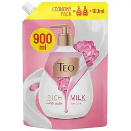 Мило рідке TEO 900мл дой-пак Soft care
