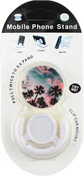 Тримач телефону TOTO Popsocket plastic BNS-C 845 Tree Palm (White)