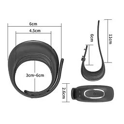 Смарт ерекційне кільце з вібрацією Pivot by We-Vibe з керуванням через додаток силіконове Чорне - мініатюра 4