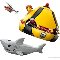 Конструктор LEGO City Гелікоптер берегової охорони 551 деталь (60503) - мініатюра 5