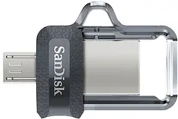 USB флеш-накопичувач SanDisk Ultra Dual 64GB USB-A + microUSB 3.0 OTG (SDDD3-064G-G46) [64719] - мініатюра 5