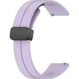 Ремінець DK CDK для Garmin Venu 20mm Silicone Sport Magnetic (016443) (viola)