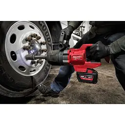 Гайковерт акумуляторний безщітковий 1'' MILWAUKEE, M18 ONEFHIWF1D-0C, 2711Нм, з кільцем (кейс) - мініатюра 9