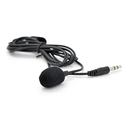 Мікрофон дротовий на прищіпці Voltronic YW-001 Black - мініатюра 1