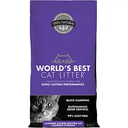 Наповнювач для котячого туалету World's Best Cat Litter - Multiple Cat Lavender-Scented 3.18 кг