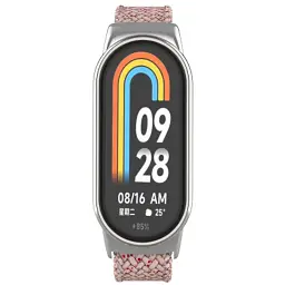 Ремінець до фітнес браслета Armorstandart Braided Solo Loop для Xiaomi Smart Band 10/9/8 Starlight Pink (ARM86885) - мініатюра 2